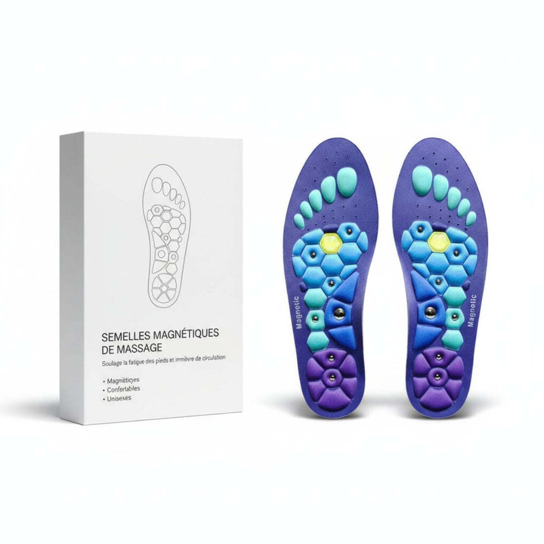 Semelles orthopédiques de massage Confortica